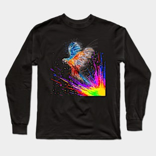 Multi Parrot Long Sleeve T-Shirt